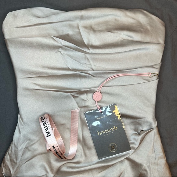 HOUSE OF CB Jasmine Satin Corset Dress - Picture 9 of 14
